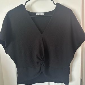 Zara Twist Knot Top